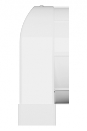 Решетка вентиляционная теневая 204х60мм ERA 620SH16 сетка разъемная на магнитах D160